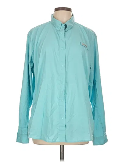 Pre-owned Columbia Raincoat In Teal