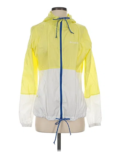 Pre-owned Columbia Raincoat In Yellow