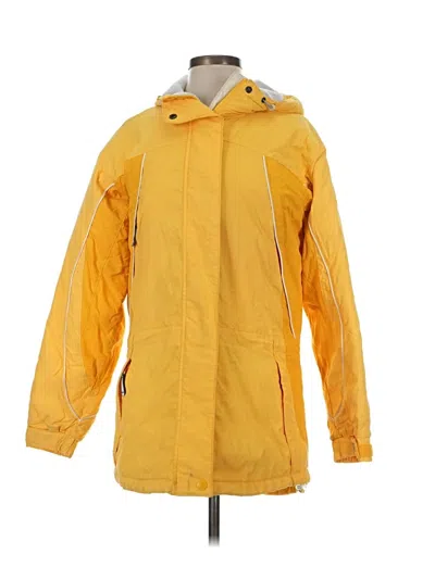 Pre-owned Columbia Raincoat In Yellow