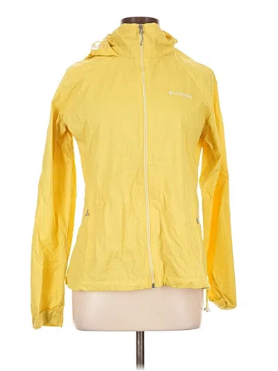 Pre-owned Columbia Raincoat In Yellow