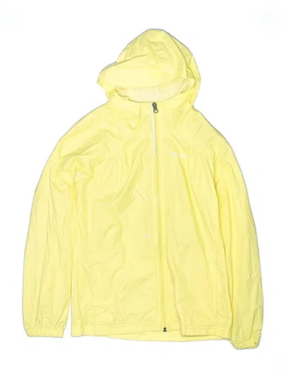 Pre-owned Columbia Kids' Raincoat In Yellow