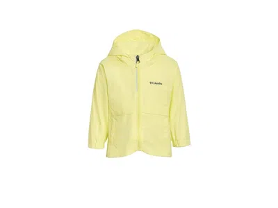 Columbia Rain-zilla Ii Jacket (toddler) Kid's Coat Citron Haze : 2 Toddler, Nylon In Yellow