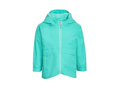 Columbia Rain-zilla Ii Jacket (toddler) Kid's Coat Dolphin : 2 Toddler, Nylon In Green