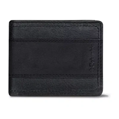 Columbia Rfid Passcase Mens Wallet In Black