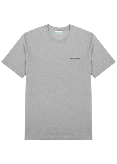 Columbia Rockaway River Cotton-blend T-shirt In Grey