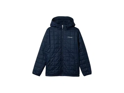 Columbia Rugged Ridgetm Ii Sherpa Lined Jacket (little Kid/big Kid) Boy's Coat Collegiate Navy 1 : 2xs (4-5 L In Blue