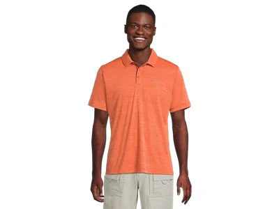 Columbia Sage Peak Knit Polo In Orange