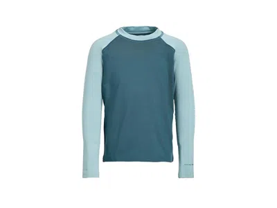 Columbia Sandy Shores Long Sleeve Sunguard (toddler) Kid's Clothing Everblue/crushed Blue : 4 Toddler, Elasta In Green