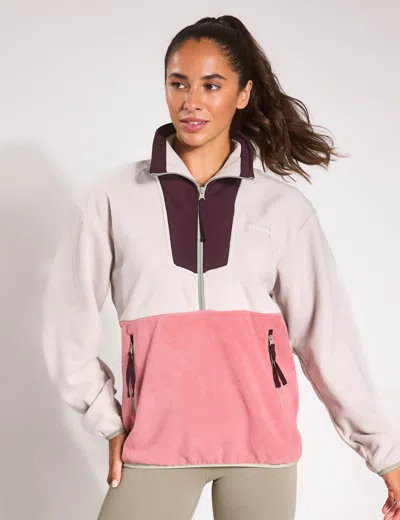 Columbia Women's Sequoia Grove 1/2 Zip Fleece In Pink
