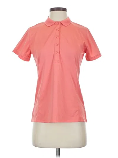 Pre-owned Columbia Short Sleeve Blouse In Pink