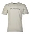 Columbia Short Sleeve Csc Basic Logo T Shirt Safari In Green