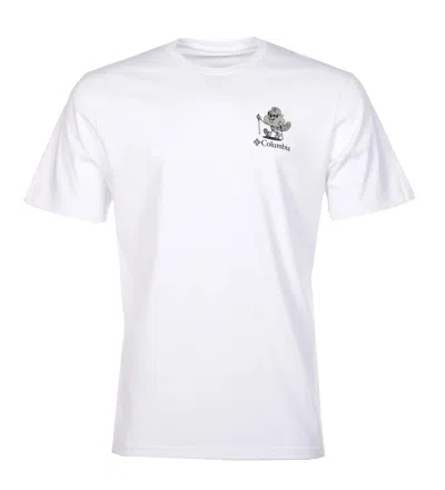 COLUMBIA SHORT SLEEVE HAGEMAN GRAPHIC T SHIRT WHITE