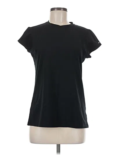 Pre-owned Columbia Short Sleeve T-shirt In Black