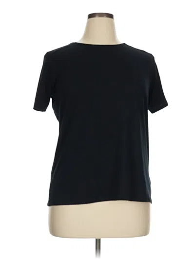 Pre-owned Columbia Short Sleeve T-shirt In Black