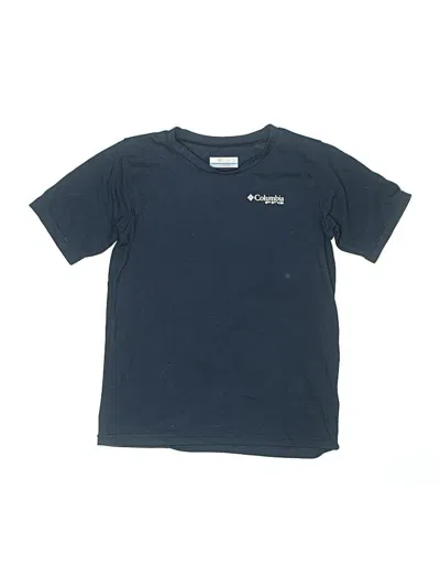 Pre-owned Columbia Kids' Short Sleeve T-shirt In Blue