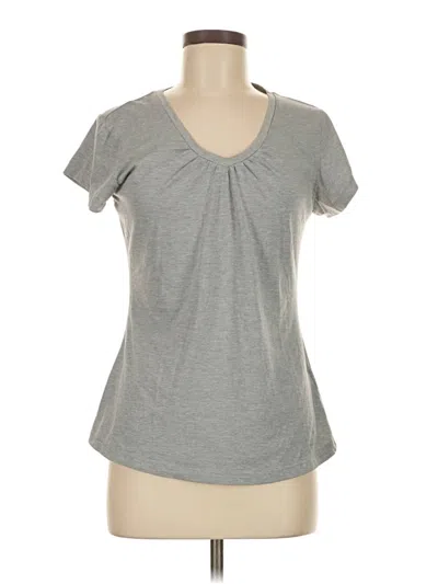 Pre-owned Columbia Short Sleeve T-shirt In Gray