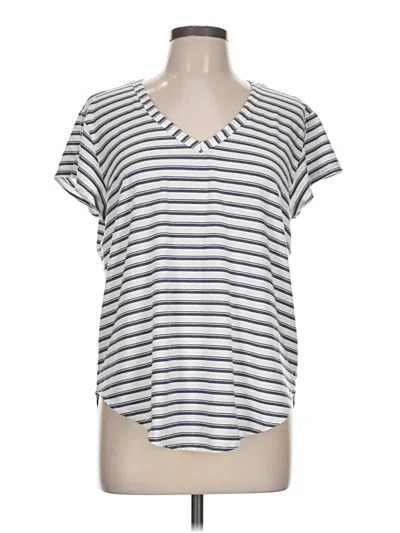 Pre-owned Columbia Short Sleeve T-shirt In Gray