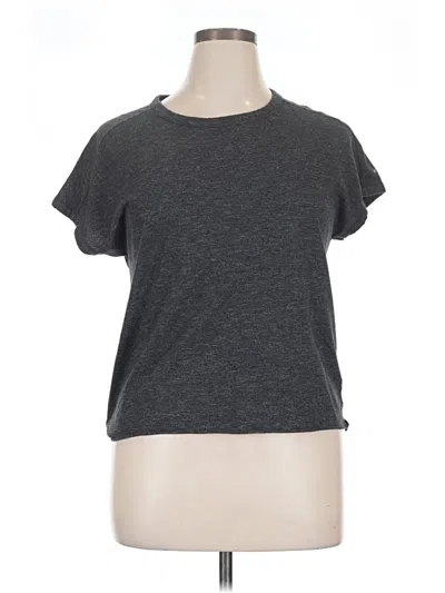 Pre-owned Columbia Short Sleeve T-shirt In Gray