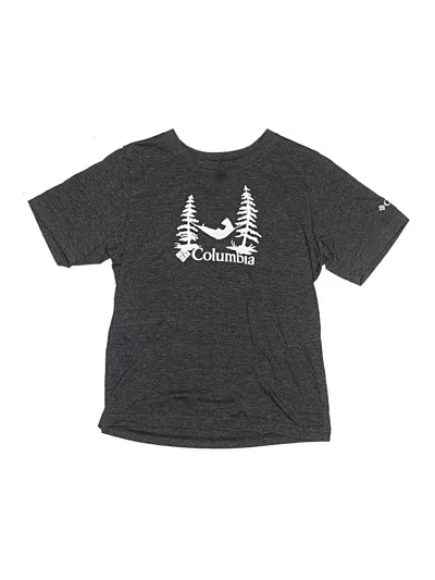 Pre-owned Columbia Kids' Short Sleeve T-shirt In Gray