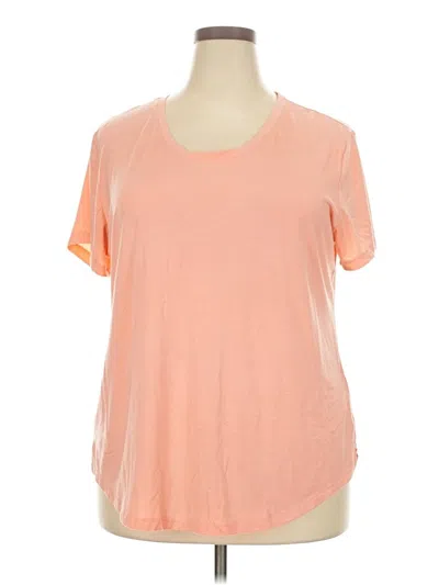 Pre-owned Columbia Short Sleeve T-shirt In Orange