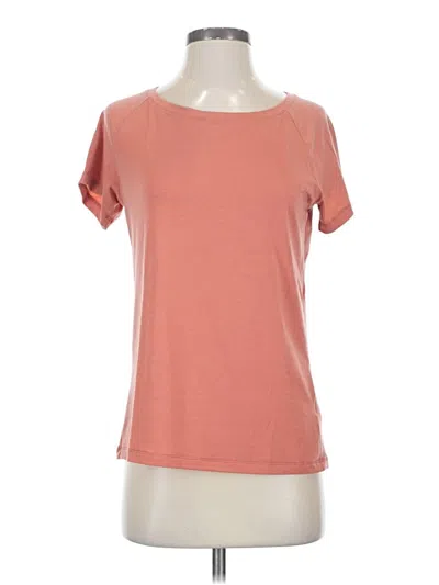 Pre-owned Columbia Short Sleeve T-shirt In Pink