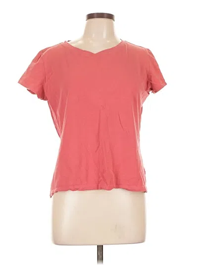 Pre-owned Columbia Short Sleeve T-shirt In Pink