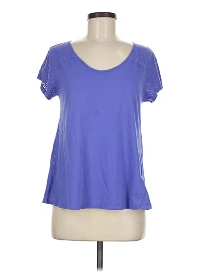 Pre-owned Columbia Short Sleeve T-shirt In Purple