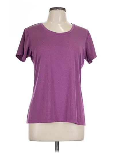 Pre-owned Columbia Short Sleeve T-shirt In Purple