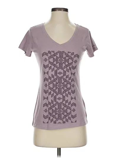 Pre-owned Columbia Short Sleeve T-shirt In Purple