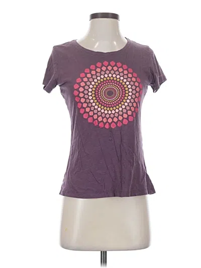 Pre-owned Columbia Short Sleeve T-shirt In Purple