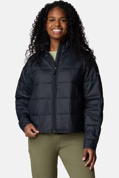 Columbia Sienna Hill Omni-shield Quilted Jacket In Black