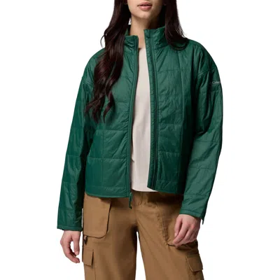 Columbia Sienna Hill™ Packable Quilted Jacket In Green
