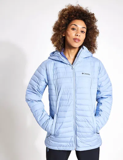 Columbia Silver Falls Hooded Insulated Jacket In Blue