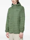 Columbia Silver Falls™ Hooded Quilted Jacket In Green
