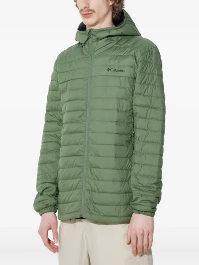 Columbia Silver Falls™ Hooded Quilted Jacket In Green