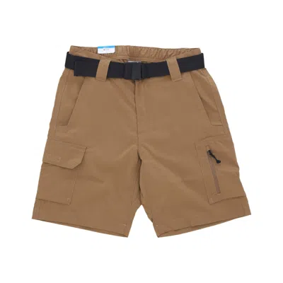 Columbia Silver Ridge Utility Cargo Short Delta Men's Short Pants In Brown