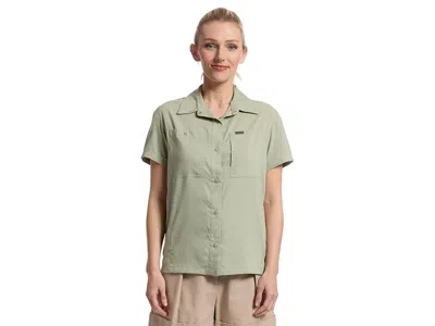 Columbia Silver Ridge Utilitytm Short Sleeve Shirt In Brown