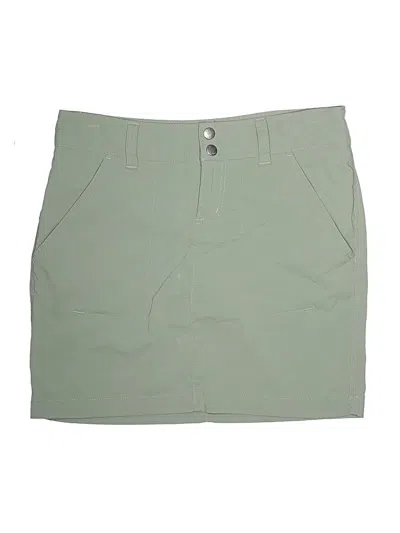 Pre-owned Columbia Skort In Green