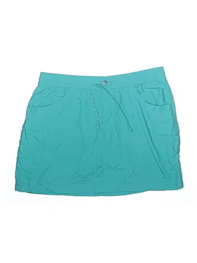 Pre-owned Columbia Skort In Teal