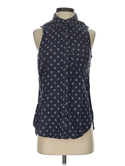 Pre-owned Columbia Sleeveless Blouse In Blue