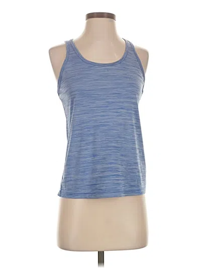 Pre-owned Columbia Sleeveless Top Blue Scoop Neck Tops