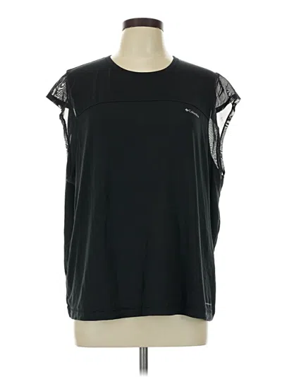 Pre-owned Columbia Sleeveless T-shirt In Black