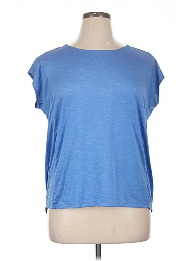 Pre-owned Columbia Sleeveless T-shirt In Blue