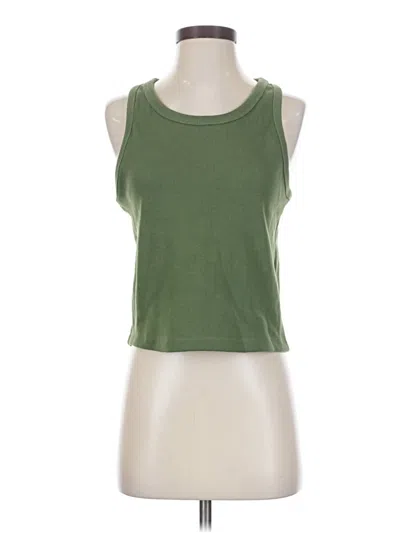 Pre-owned Columbia Sleeveless T-shirt In Green