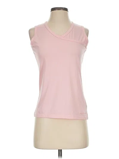 Pre-owned Columbia Sleeveless T-shirt In Pink