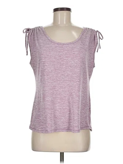 Pre-owned Columbia Sleeveless T-shirt In Purple
