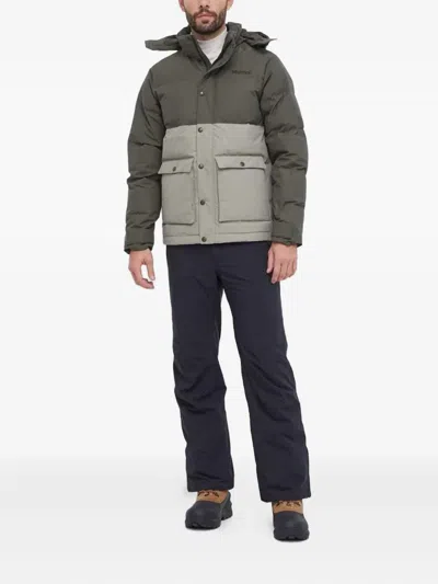 Columbia Slit-hems Ski Trousers In Brown