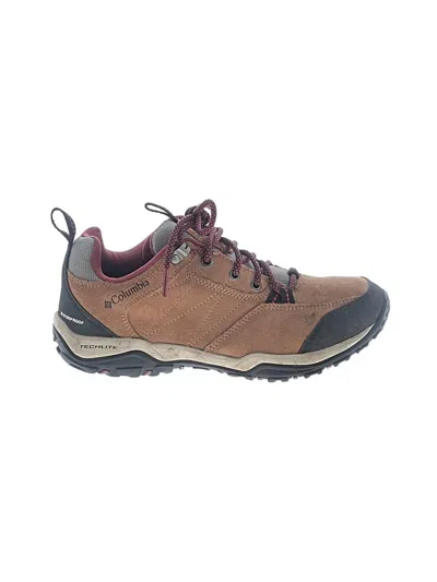 Pre-owned Columbia Sneakers In Brown