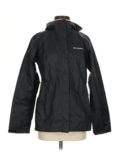 Pre-owned Columbia Snow Jacket In Black
