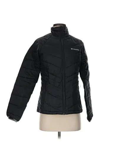 Pre-owned Columbia Snow Jacket In Black